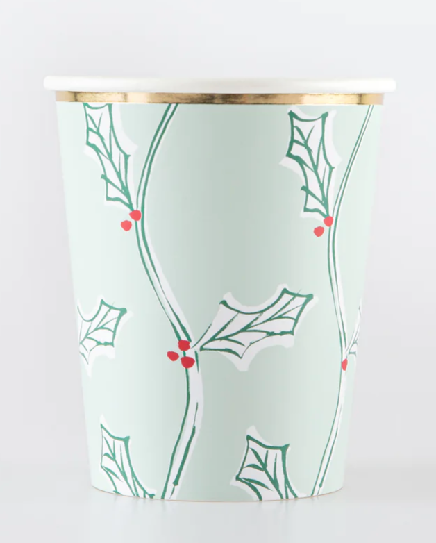 Meri Meri Block Print Cups