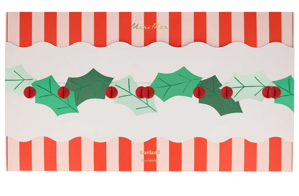 Meri Meri Honeycomb Holly Garland