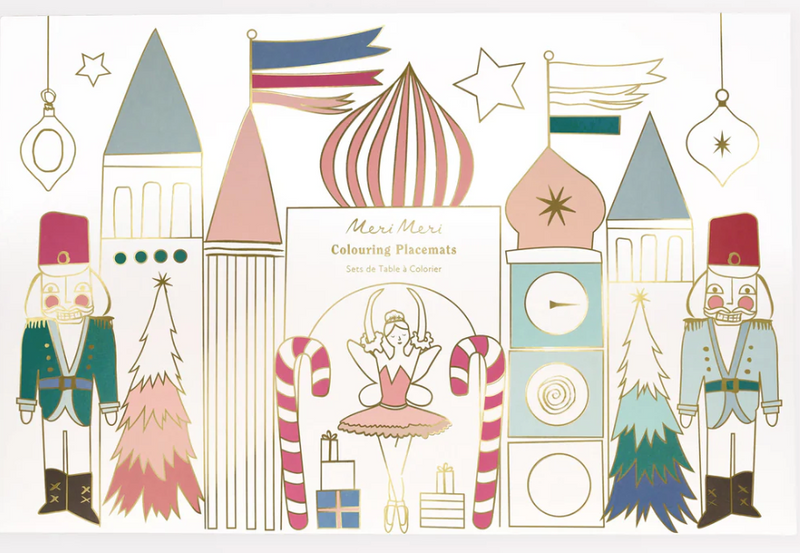 Meri Meri Nutcracker Colouring Placemats