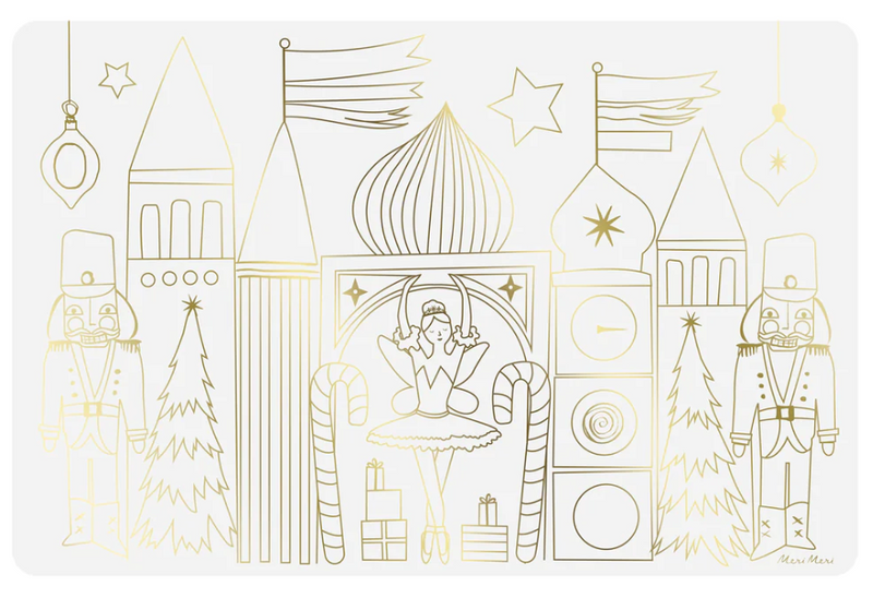 Meri Meri Nutcracker Colouring Placemats