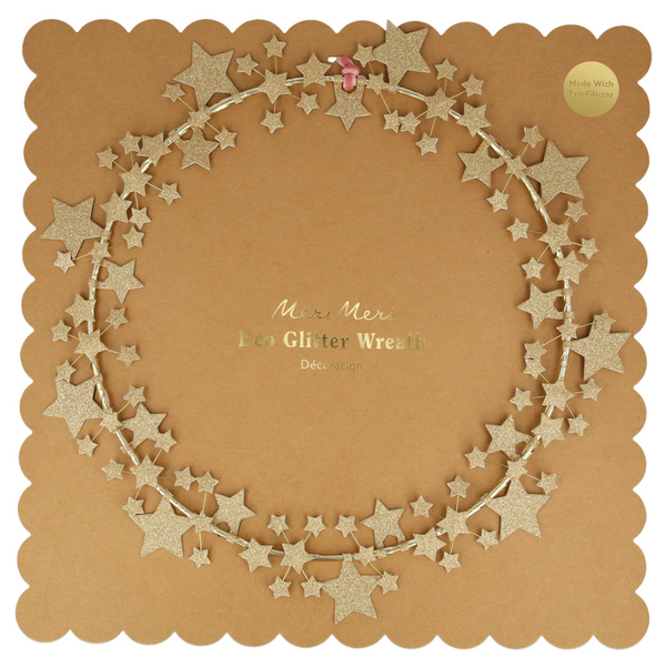 Meri Meri Sparkly Star Wreath