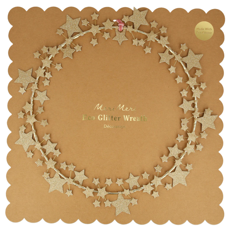 Meri Meri Sparkly Star Wreath
