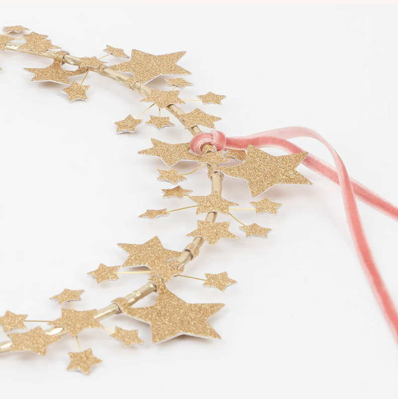 Meri Meri Sparkly Star Wreath