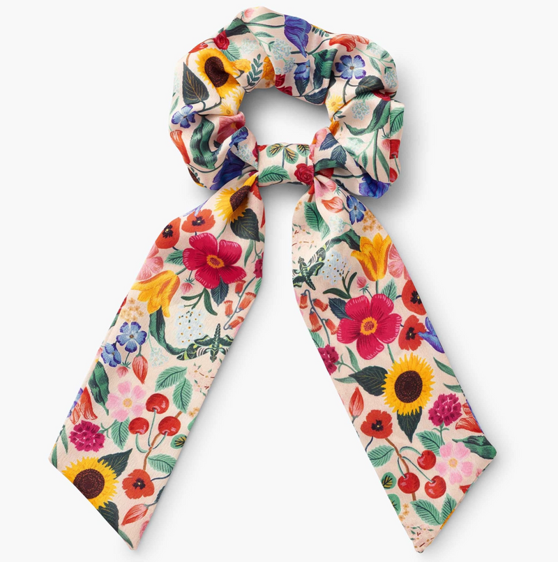 Rifle Paper Co. Blossom Silky Scrunchie
