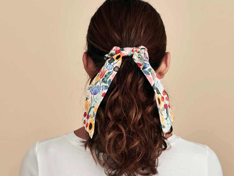 Rifle Paper Co. Blossom Silky Scrunchie