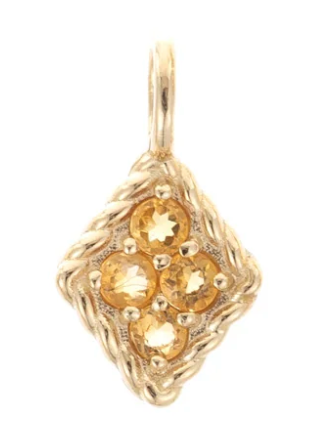 Ariel Gordon Jewelry Imperial Birthstone Pendant Citrine