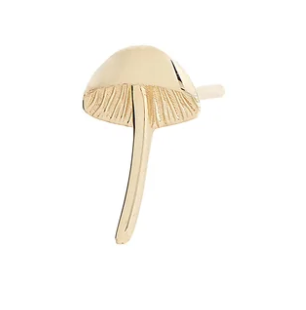 Talon Itty Bitty Mushroom Studs with Flat Backs
