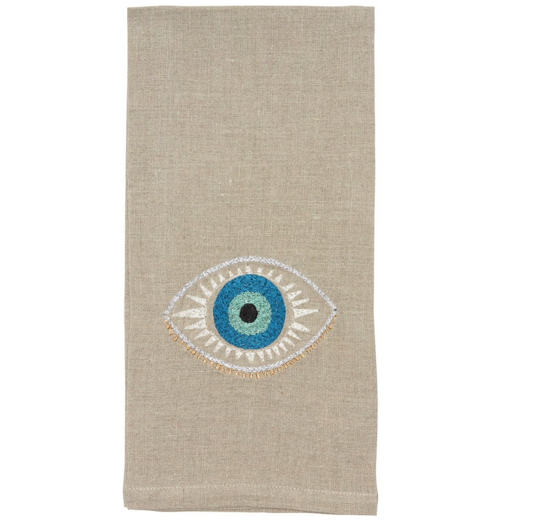 Coral & Tusk Evil Eye Tea Towel