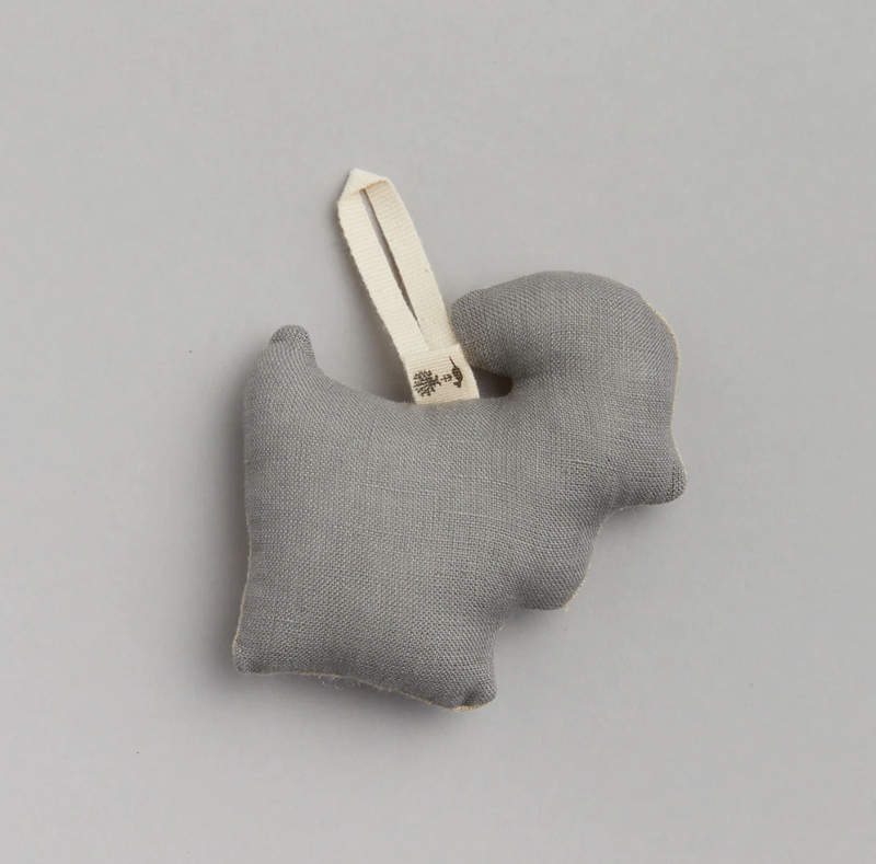 Coral & Tusk Reindeer with Bells Ornament