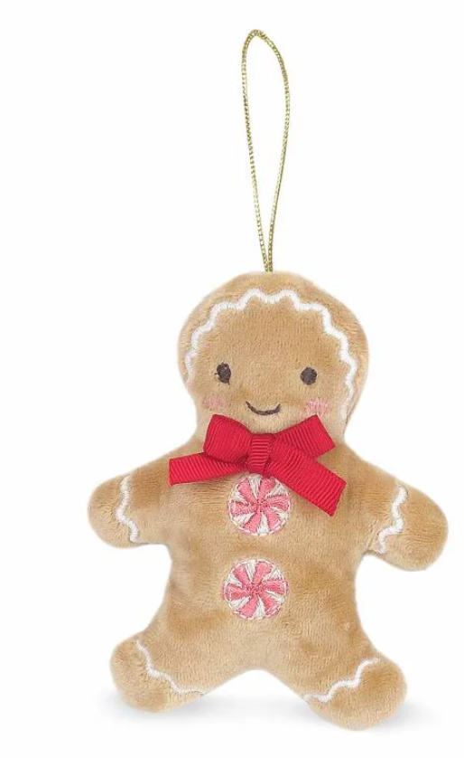 Mon Ami Gingerbread Couple Ornaments