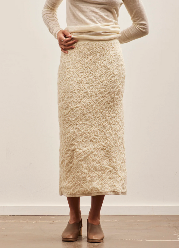 Lauren Manoogian Gauze Skirt Carrara