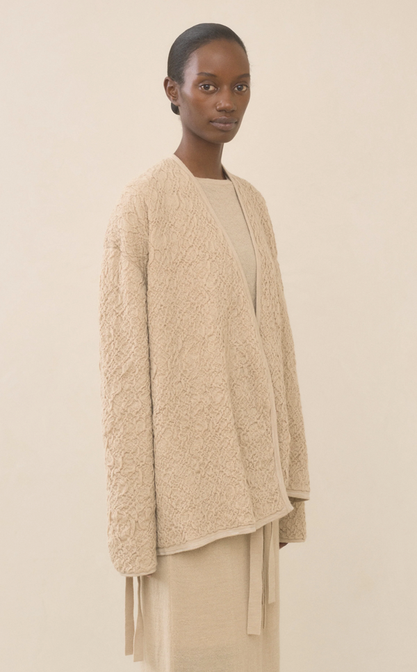 Lauren Manoogian Gauze Cardigan Carrara