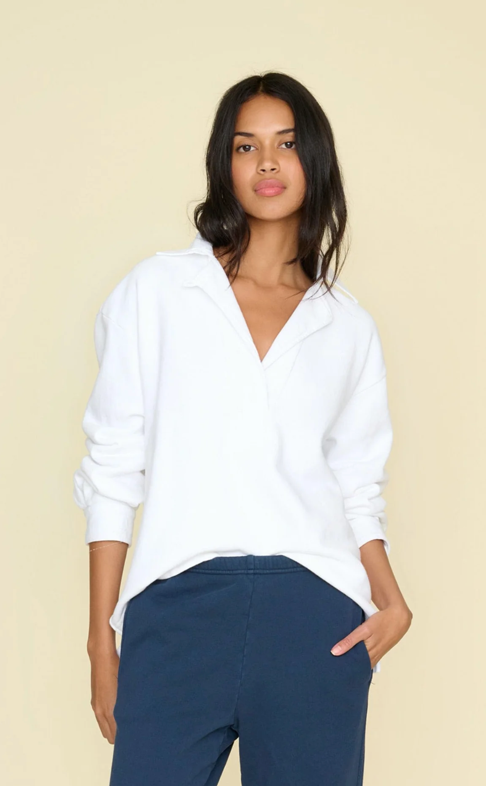Xirena Dawn Sweatshirt White