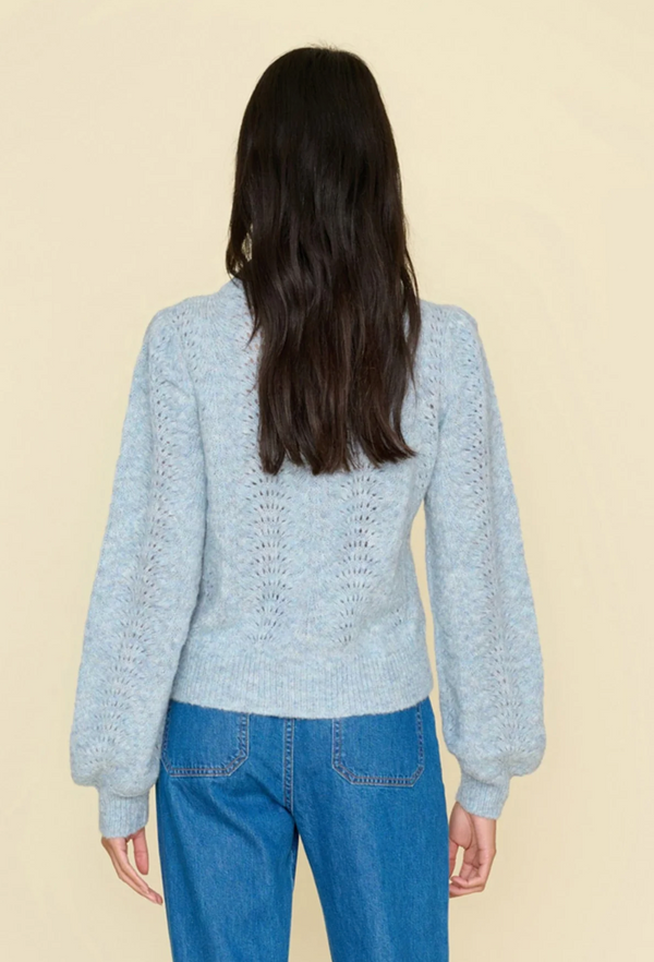 Xirena Keely Sweater Heather Blue