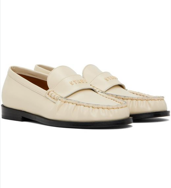 Staud Loulou Loafer Cream