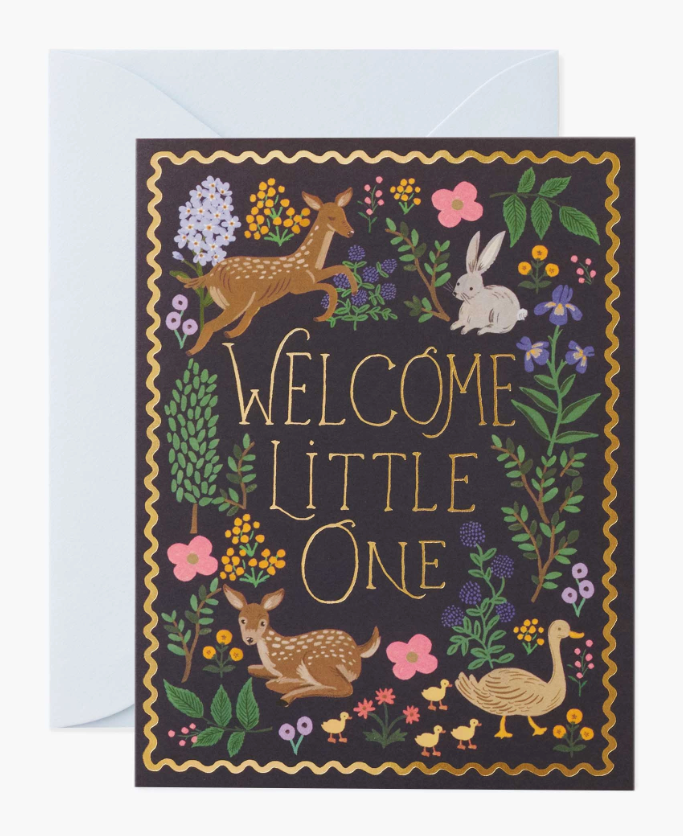 Rifle Paper Co. Woodland Welcome Card