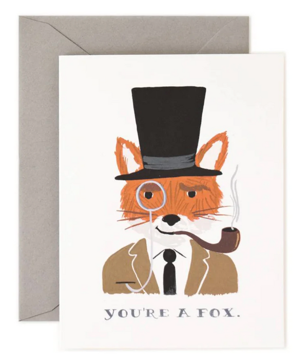 Rifle Paper Co. You're a Fox Card