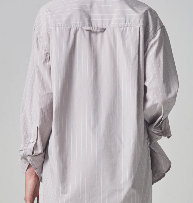Citizens of Humanity Kayla Shirt in Tailor Drey Stripe