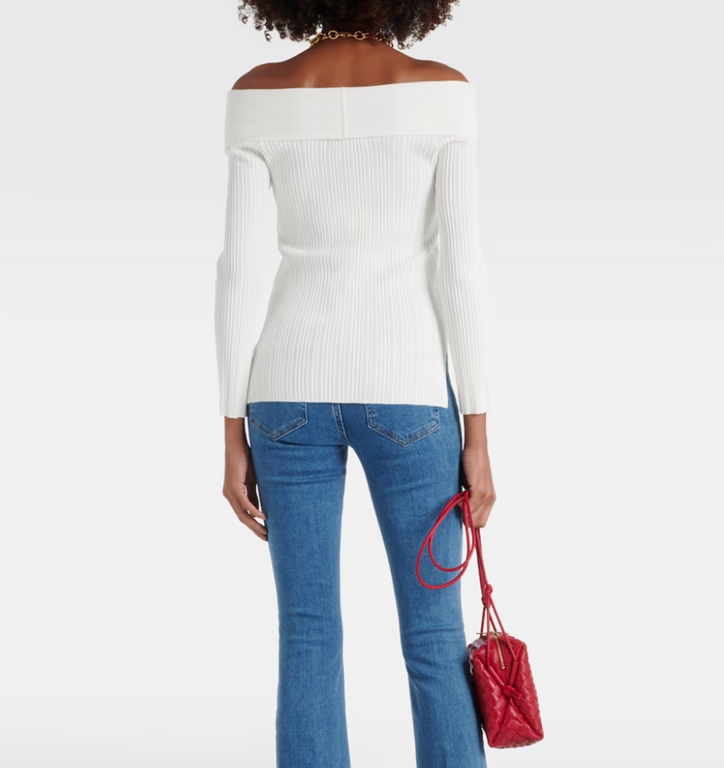 Veronica Beard Yesenia Top Off-White