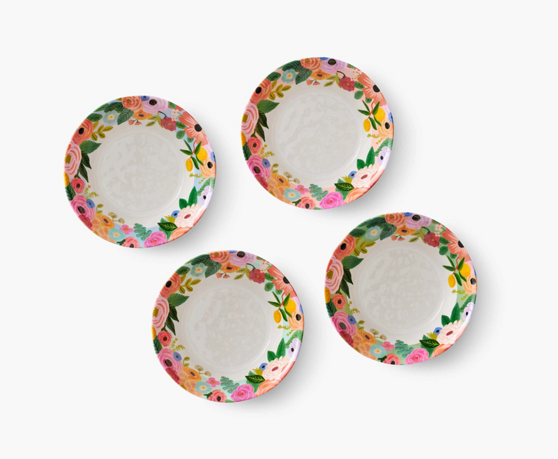 Rifle Paper Co. Garden Party Melamine Assorted Bowls