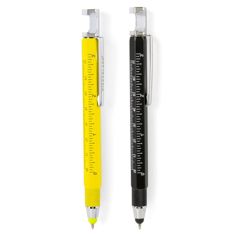 Kikkerland 7-In-1 Gadget Pen Assorted