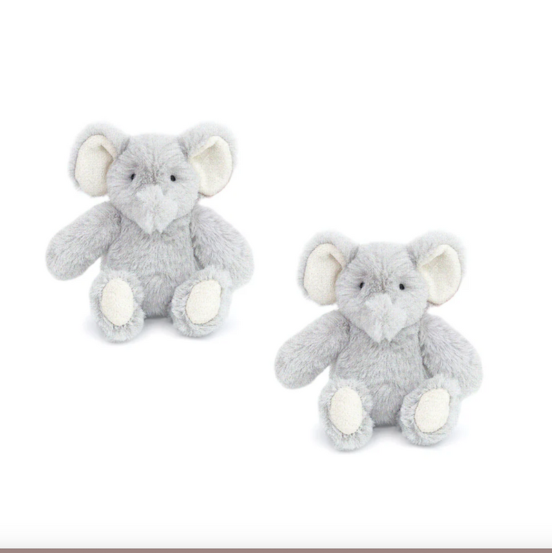 Mon Ami  Ozzy Elephant Plush Rattle