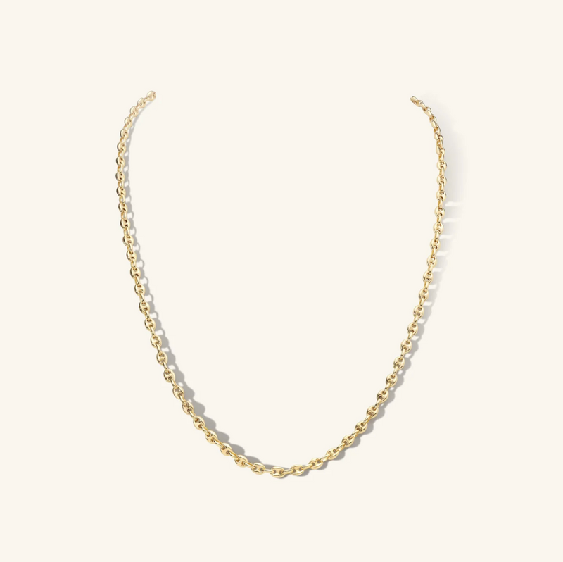 Zahava Puffed Mariner Chain Necklace