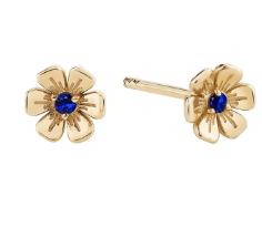 Ariel Gordon Jewelry In Bloom Birthstone Sapphire Studs - Pair