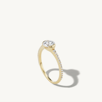 Sophie Ratner Pave Sunrise Diamond Ring