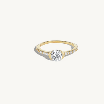 Sophie Ratner Pave Sunrise Diamond Ring