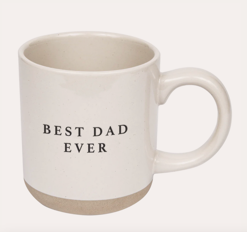 Sweet Water Decor Best Dad Ever 14oz. Stoneware Coffee Mug