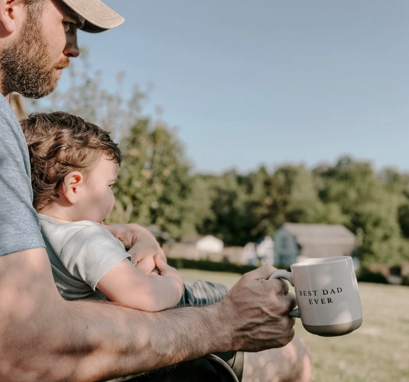 Sweet Water Decor Best Dad Ever 14oz. Stoneware Coffee Mug