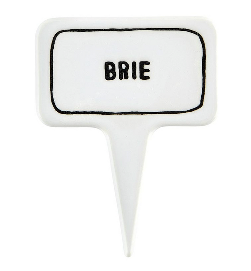 Creative Brands Ceramic Cheese Marker - S/6