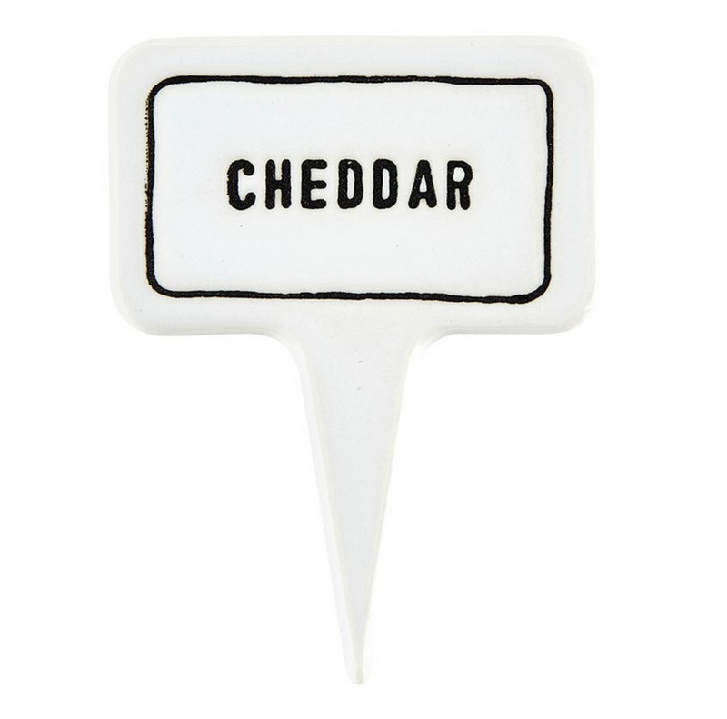 Creative Brands Ceramic Cheese Marker - S/6