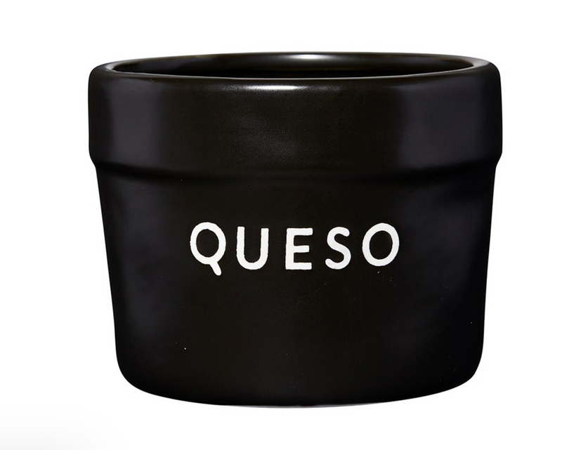 Creative Brands Blk Small Ceramic Queso Bag