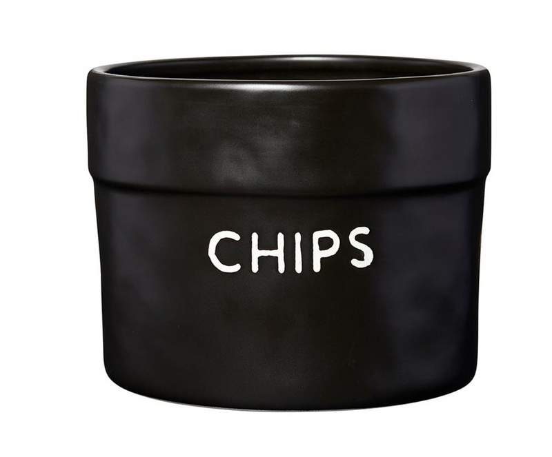 Creative Brands Blk Large Ceramic Chips Bag