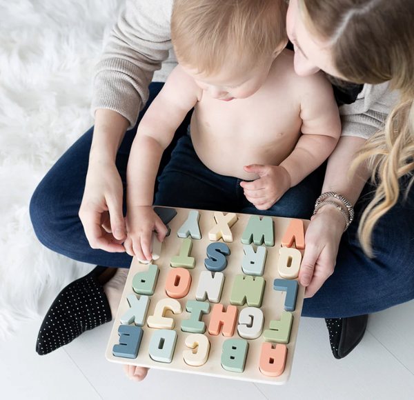 Pearhead Wooden Puzzle, Alphabet