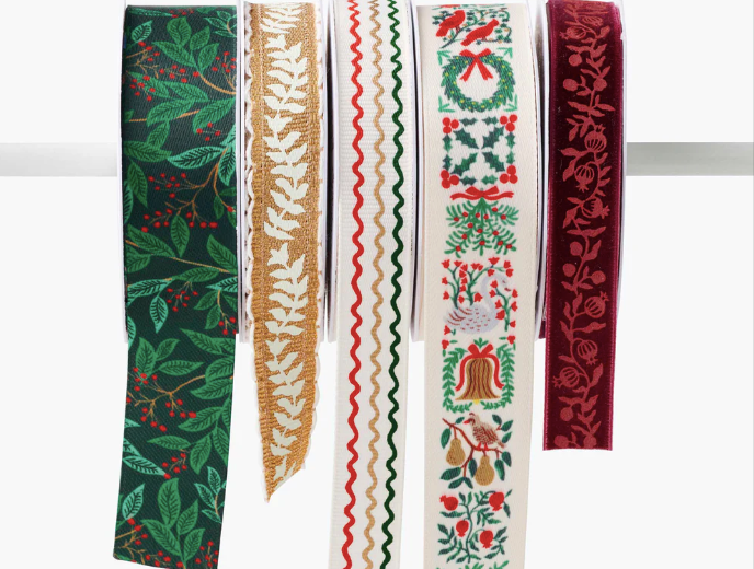 Rifle Paper Co. Willowberry Ribbon Set of 5