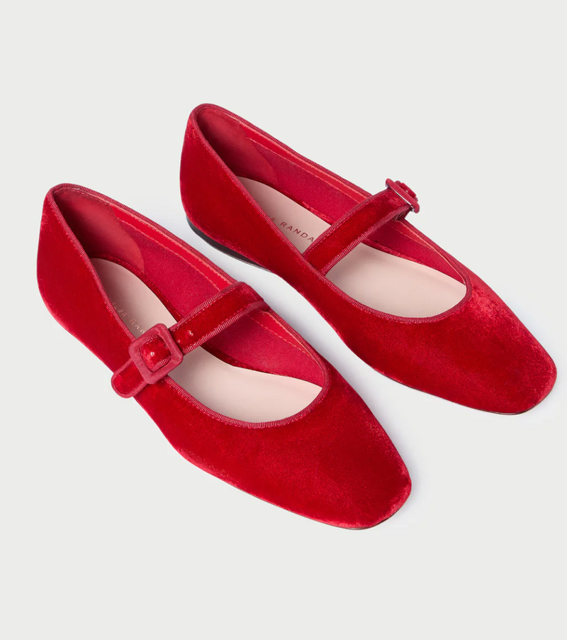 Loeffler Randall Ginger Red