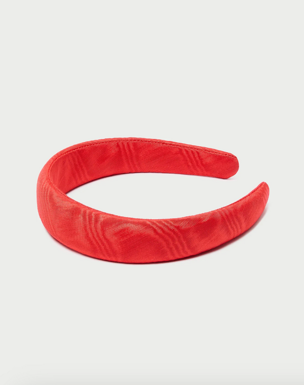 Loeffler Randall Marina Red Puffy Headband