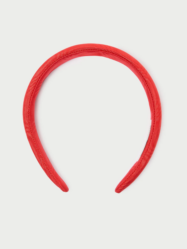 Loeffler Randall Marina Red Puffy Headband