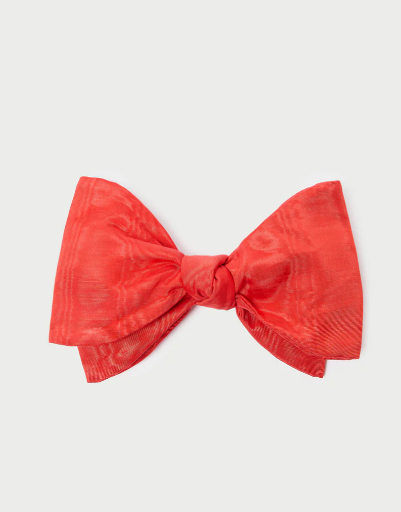 Loeffler Randall Eden Red Bow Hair Clip