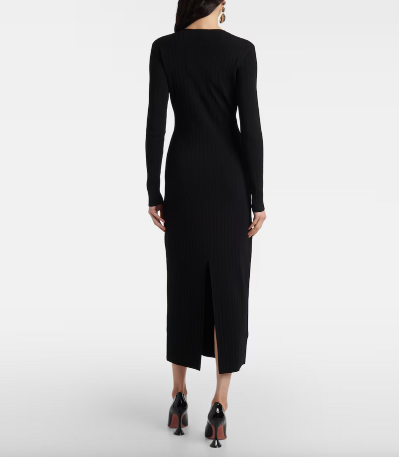 Staud Murphy Dress Black