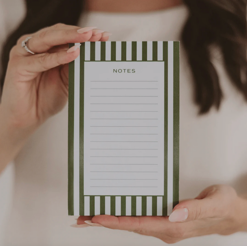Sweet Water Decor Striped Notepad