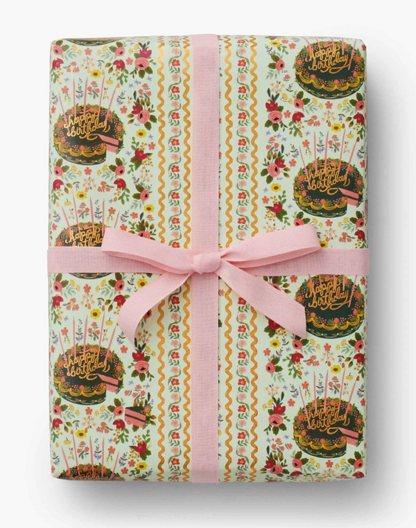 Rifle Paper Co. Floral Cake Continuous Roll
