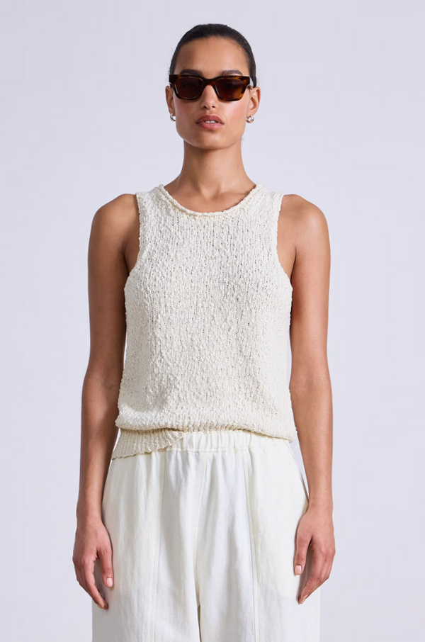 Apiece Apart  Chiesa Vest Cream