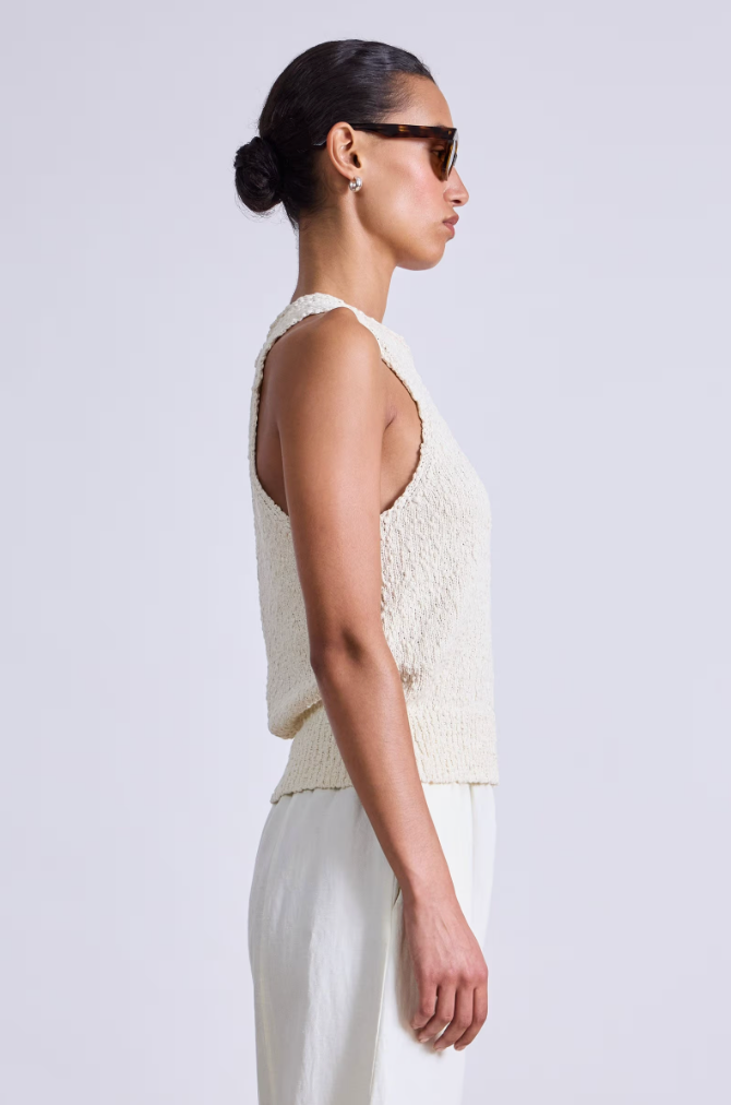 Apiece Apart  Chiesa Vest Cream