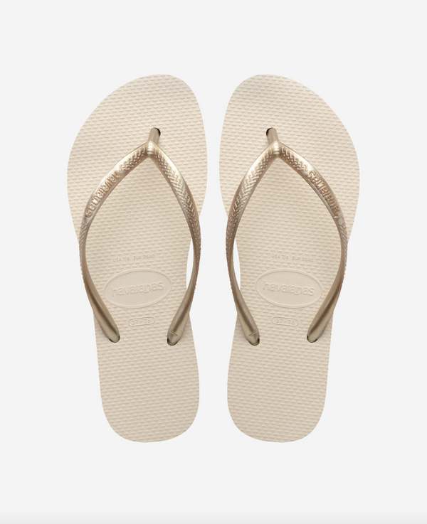 Havaianas Slim Flatform Sandal Beige