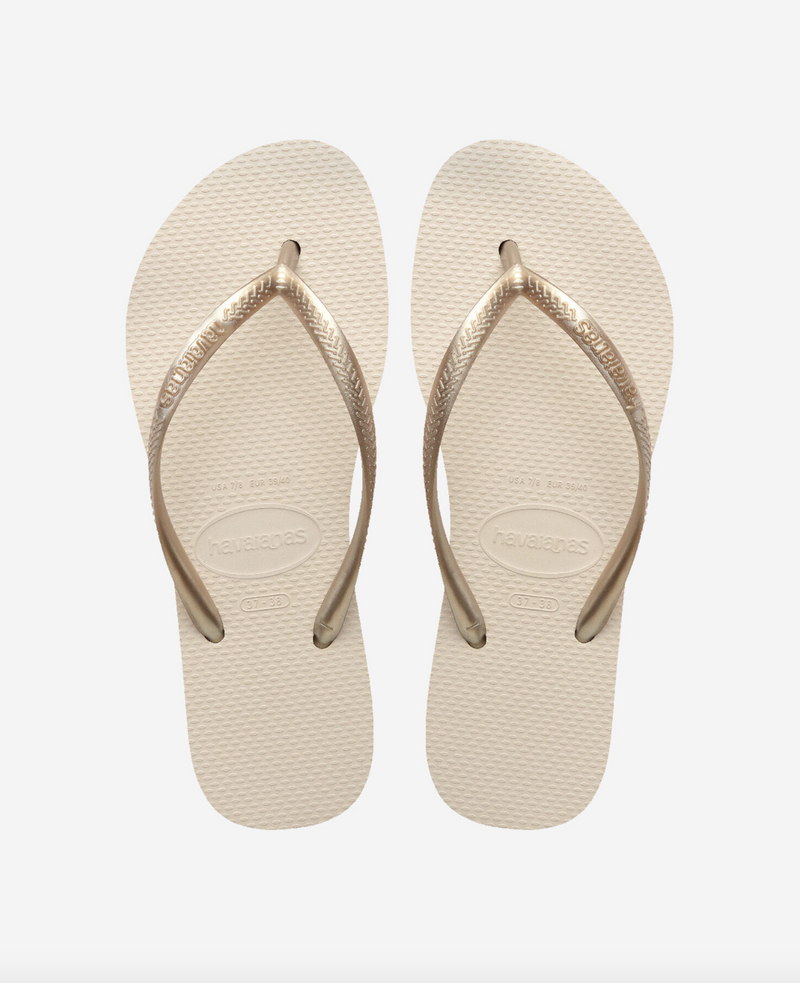 Havaianas Slim Flatform Sandal Beige