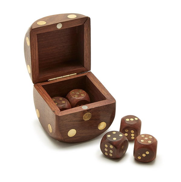 Two's Company Inc Dice Box w/ 6 dice